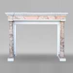 Beautiful Louis XVI period fireplace with detached columns