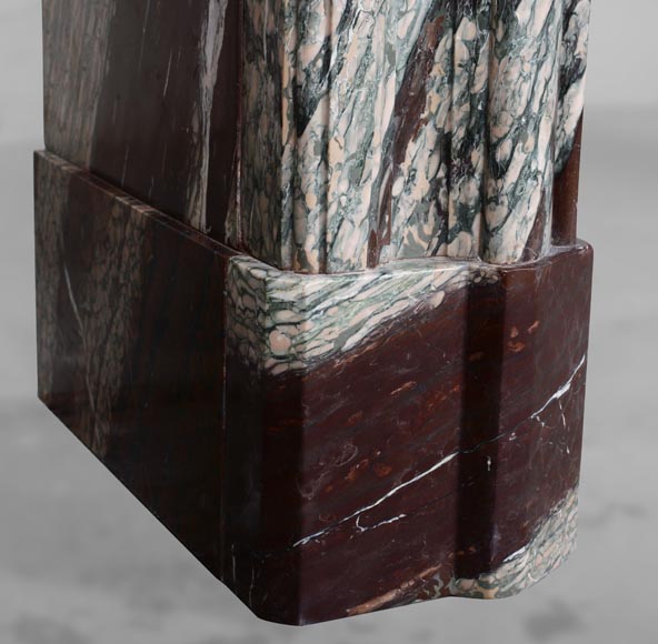 Louis XIV mantel in Campan marble-4