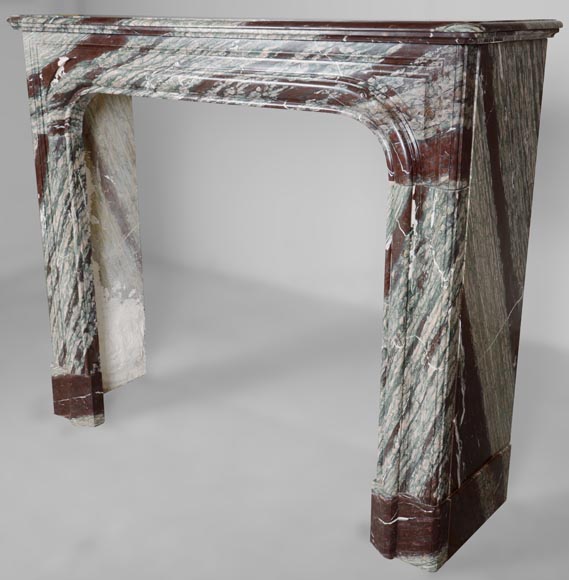 Louis XIV mantel in Campan marble-5