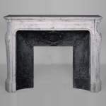Pompadour mantel in light Paonazzo marble