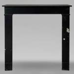 Small mantel in Black marble