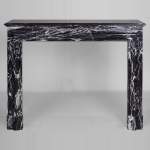 Mantel Bolection model in Marquina marble