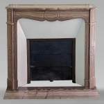 Lunel stone mantel model Pompadour