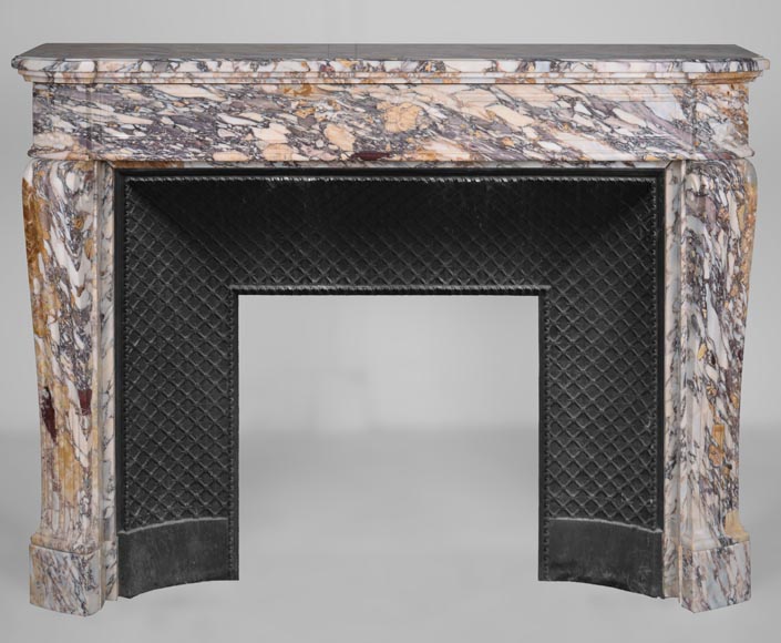 Louis XVI style fireplace in breccia-0