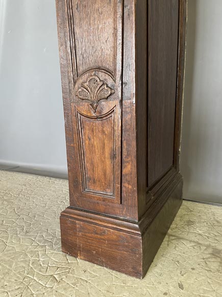 Carved oak mantel from the 18th century-8