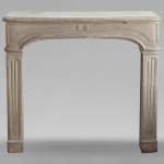 Régence period stone mantel