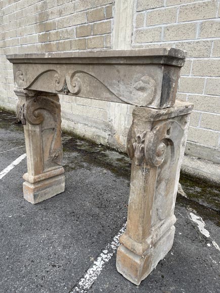 Stone mantel, 17th century-6