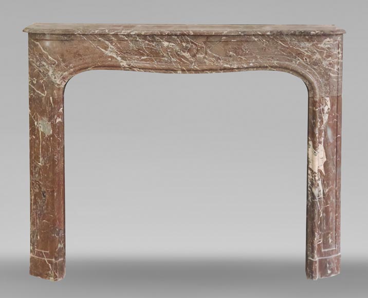 Regency-period fireplace in red marble from the North-0