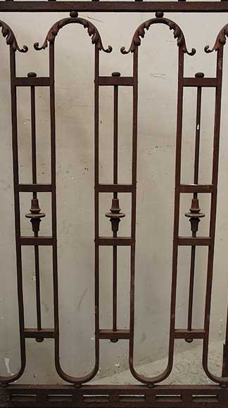 Wrought iron radiator screen-7