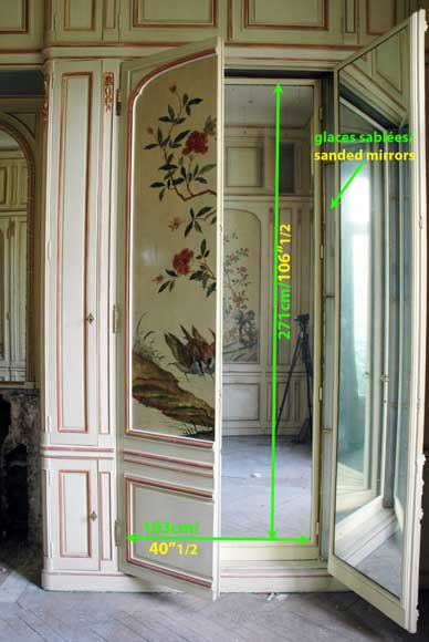 Paneled room with Coromandel lacquer panels-27