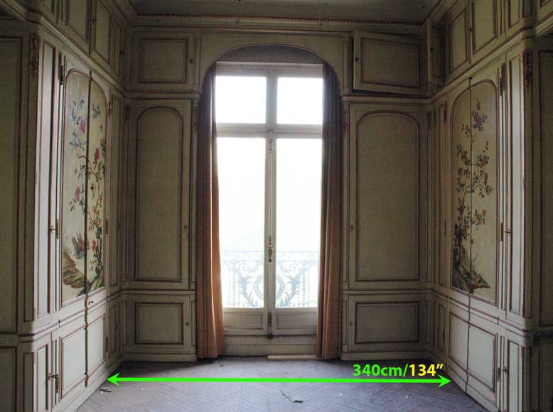Paneled room with Coromandel lacquer panels-37