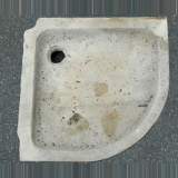 Corner stone sink