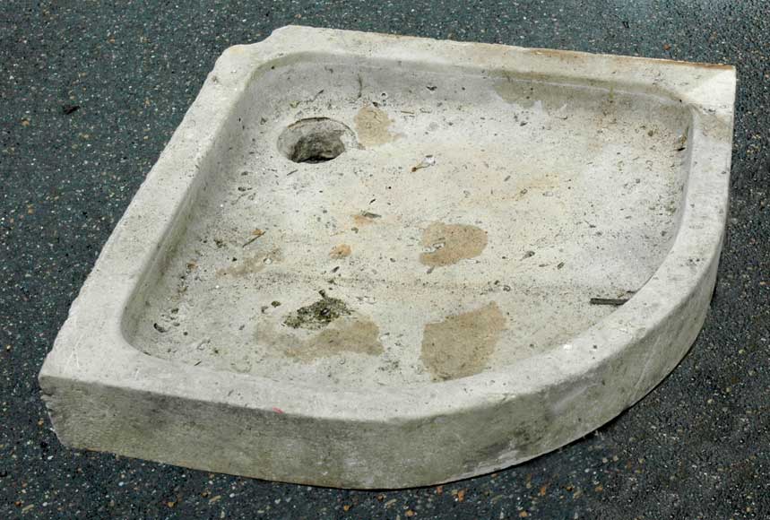 Corner stone sink-1