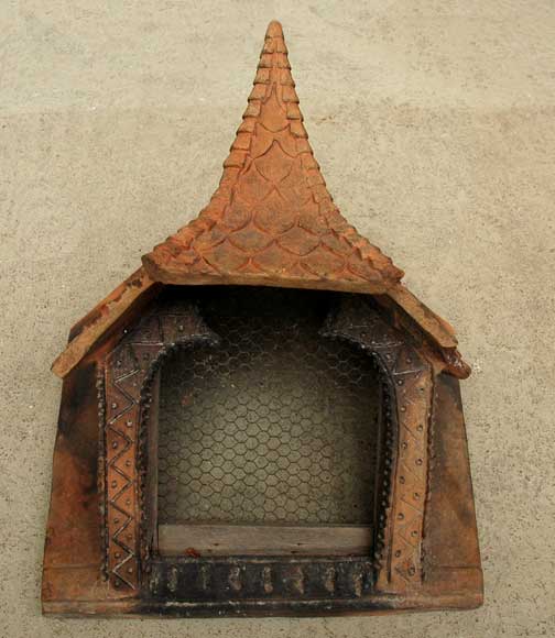 Antique terracotta roof decorations-4