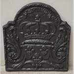 Cast iron fireback 