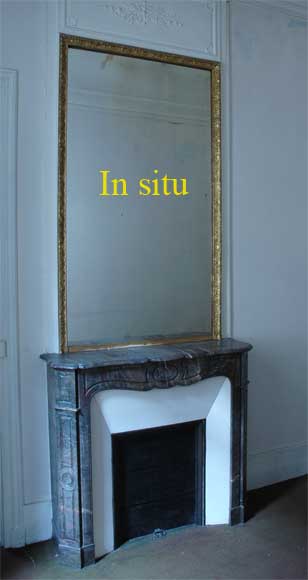 Antique mirror Louis XVI style-3
